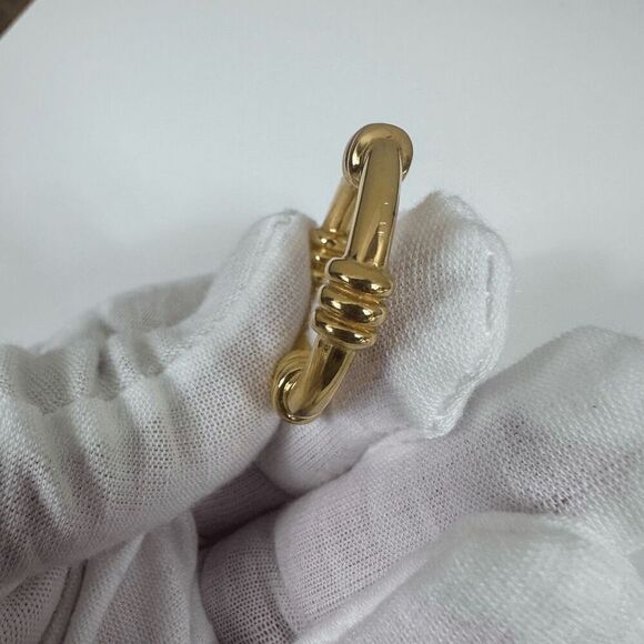 Hermes Gold Tone Scarf Ring W/ Certificate of Authenticity - Picture 11 of 12